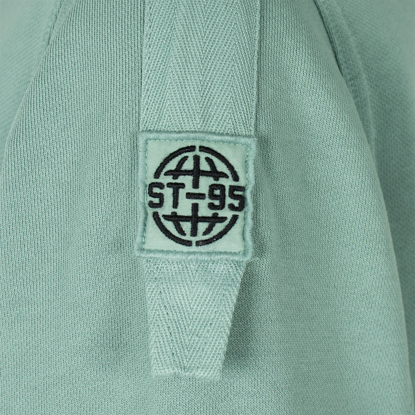 ST95 Nucleo Uno Hooded Sweat Teal - Image 3
