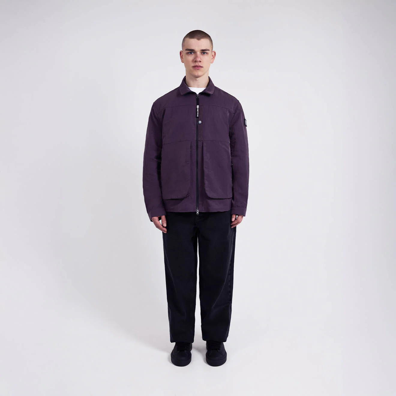 ST95 Oglio Overshirt Plum - Image 3