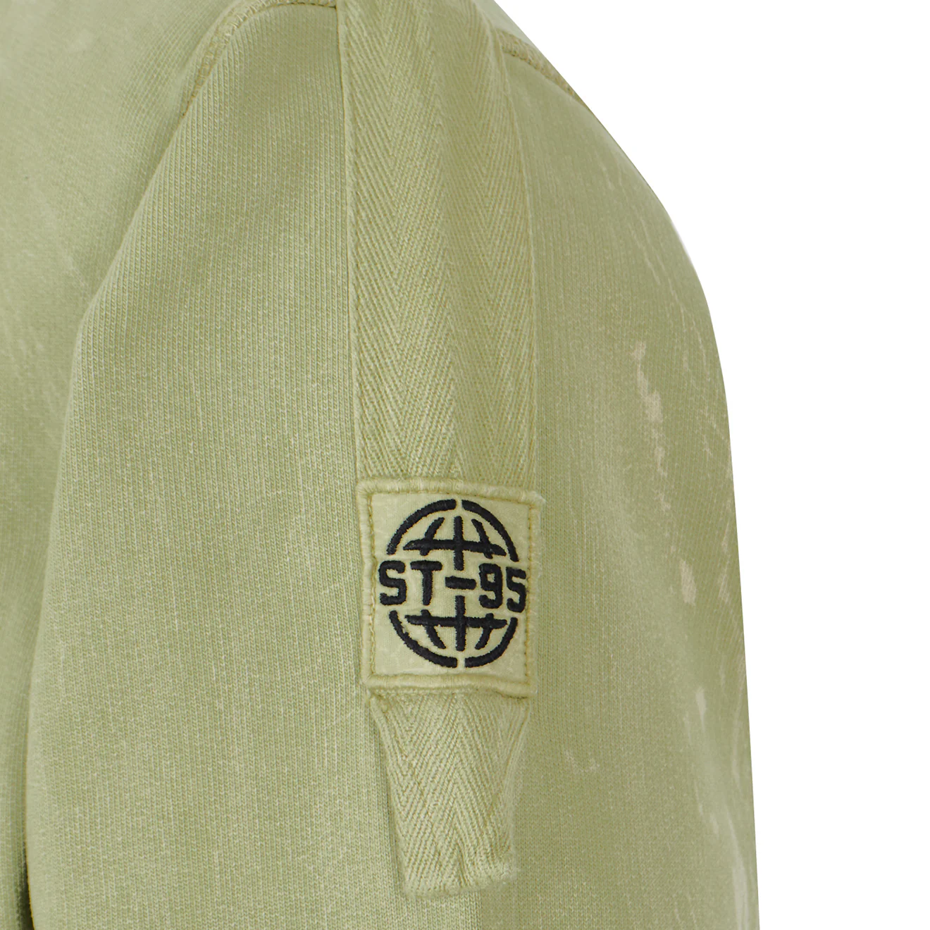 ST95 Oversized Plaster Crew Sweat Light Green - Image 3