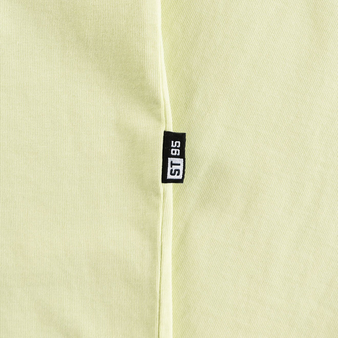 ST95 Urano Patch Oversized SS T-shirt Pale Green - Image 5