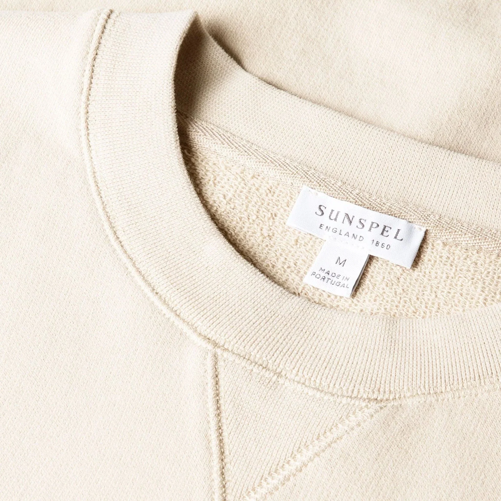 Sunspel Loopback Sweatshirt Hazelwood - Image 4