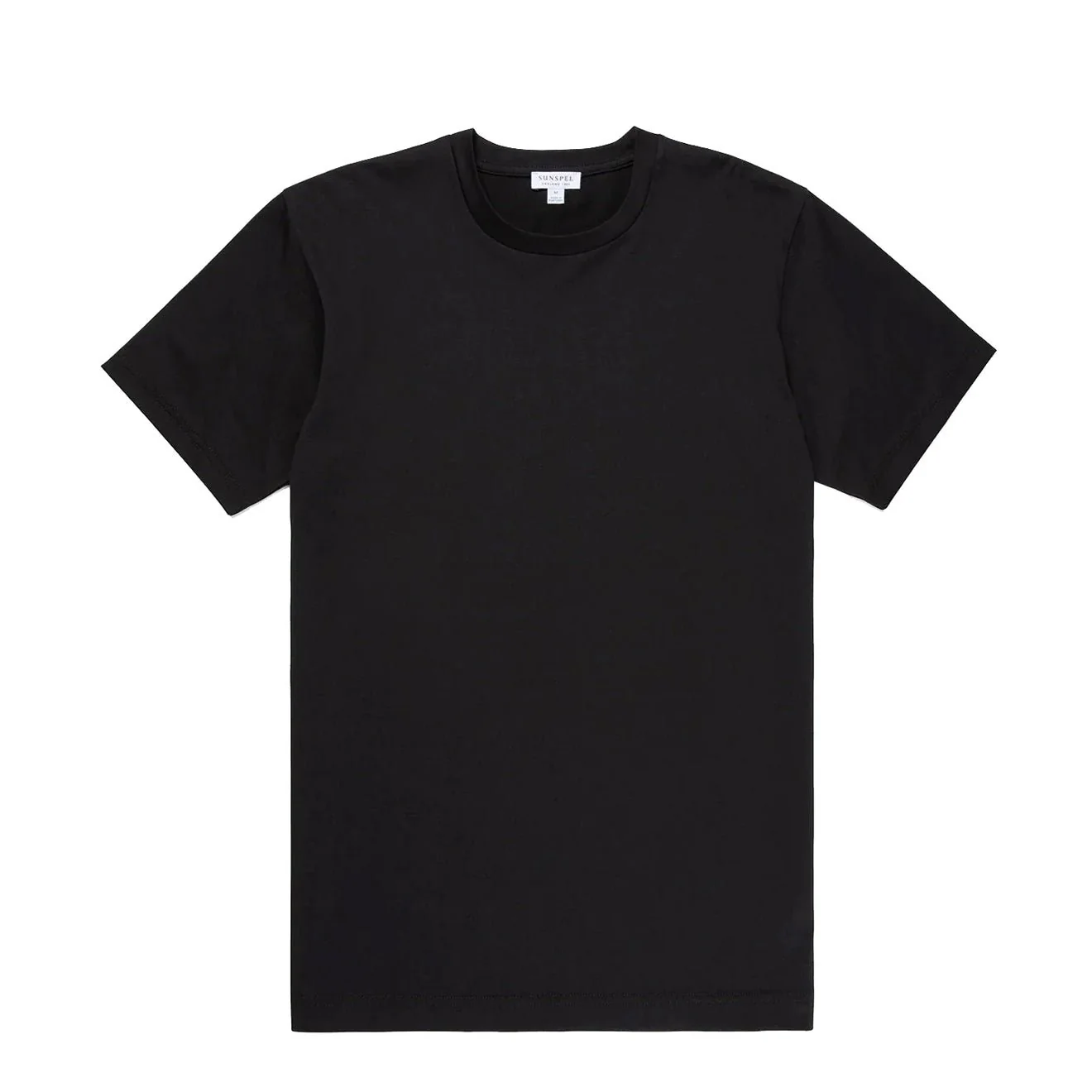 Sunspel Riviera Midweight T-Shirt Black