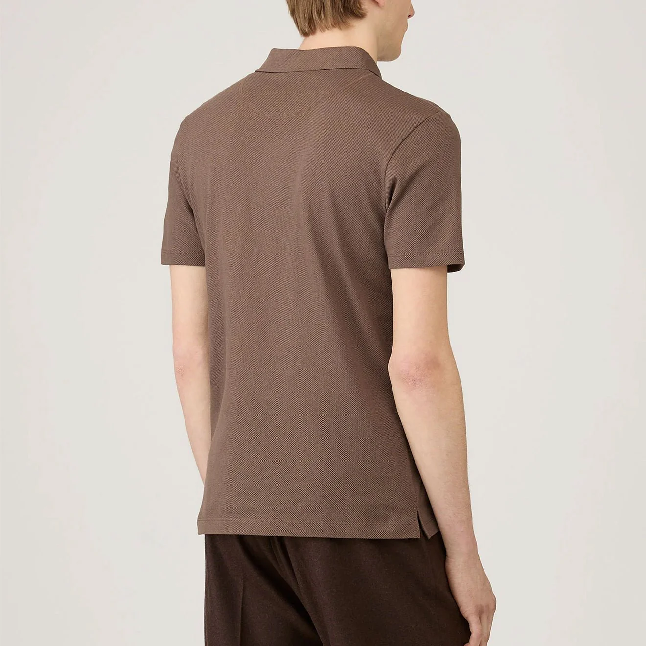 Sunspel S/S Riviera Polo Bark - Image 3