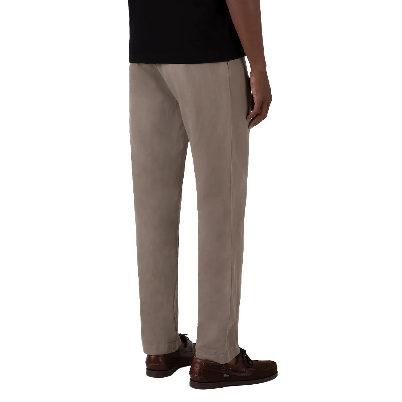 Sunspel Slim Fit Chino Reg Leg Dark Stone - Image 5
