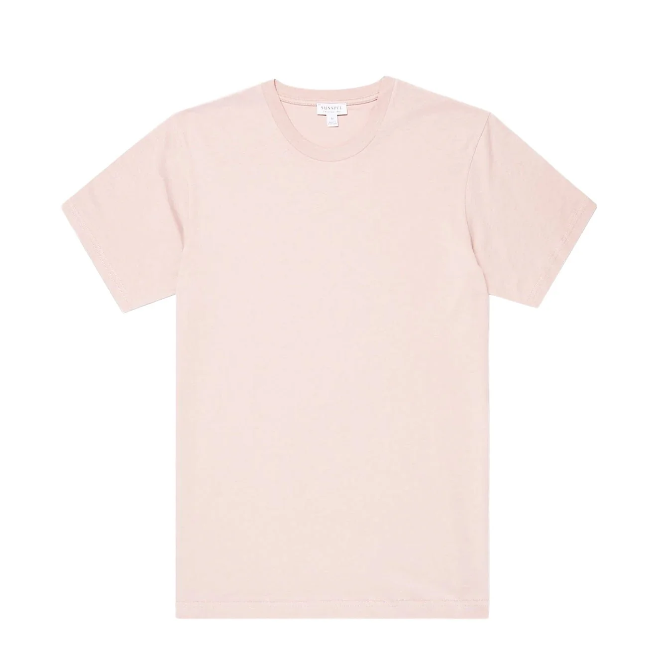 Sunspel SS Riviera T-Shirt Pale Pink