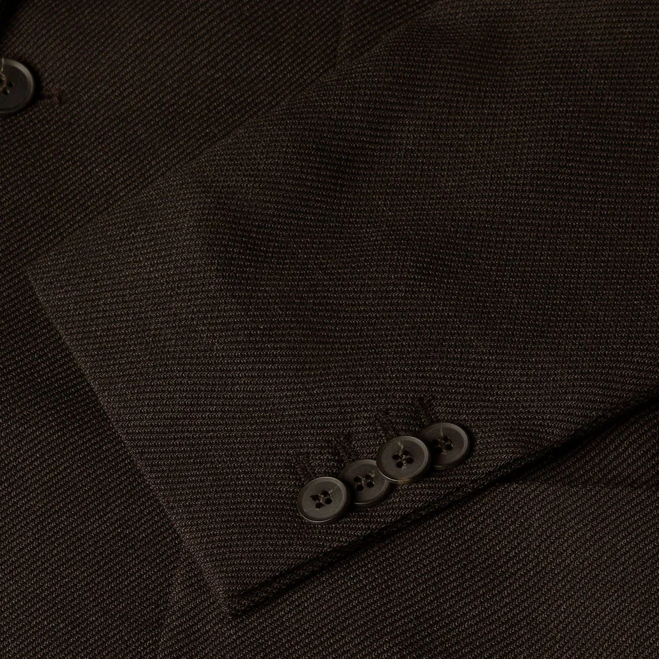 Sunspel Textured Wool Blazer Truffle - Image 6
