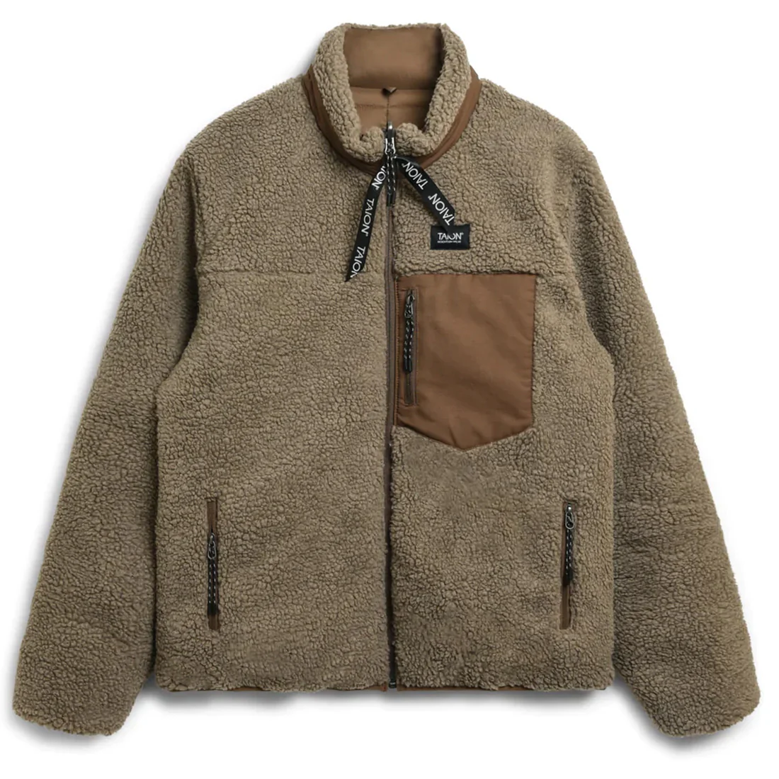 Taion Down x Boa Reversible Jacket L. Brown / Beige - Image 2