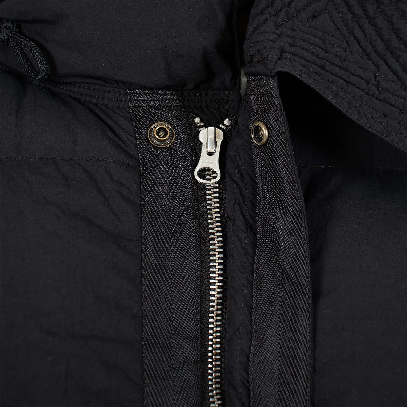 Ten C Hooded Quilt Articdown Parka Black - Image 3