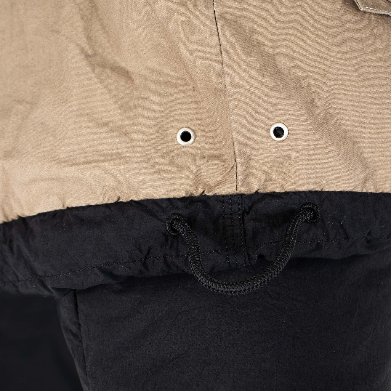 Ten C Hooded Quilt Articdown Parka Black - Image 5