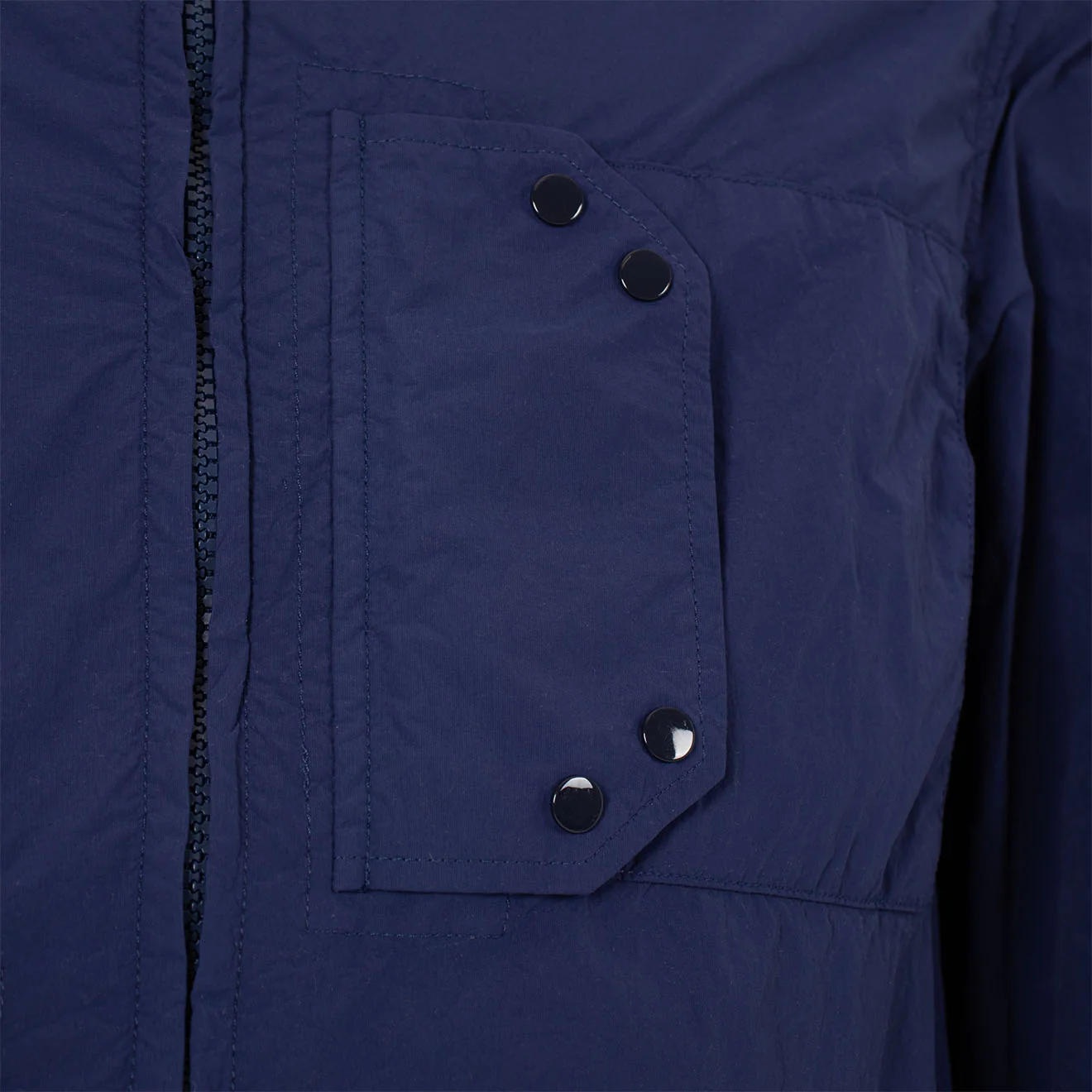 Ten C Lightweight Jacket Blue Night - Image 4
