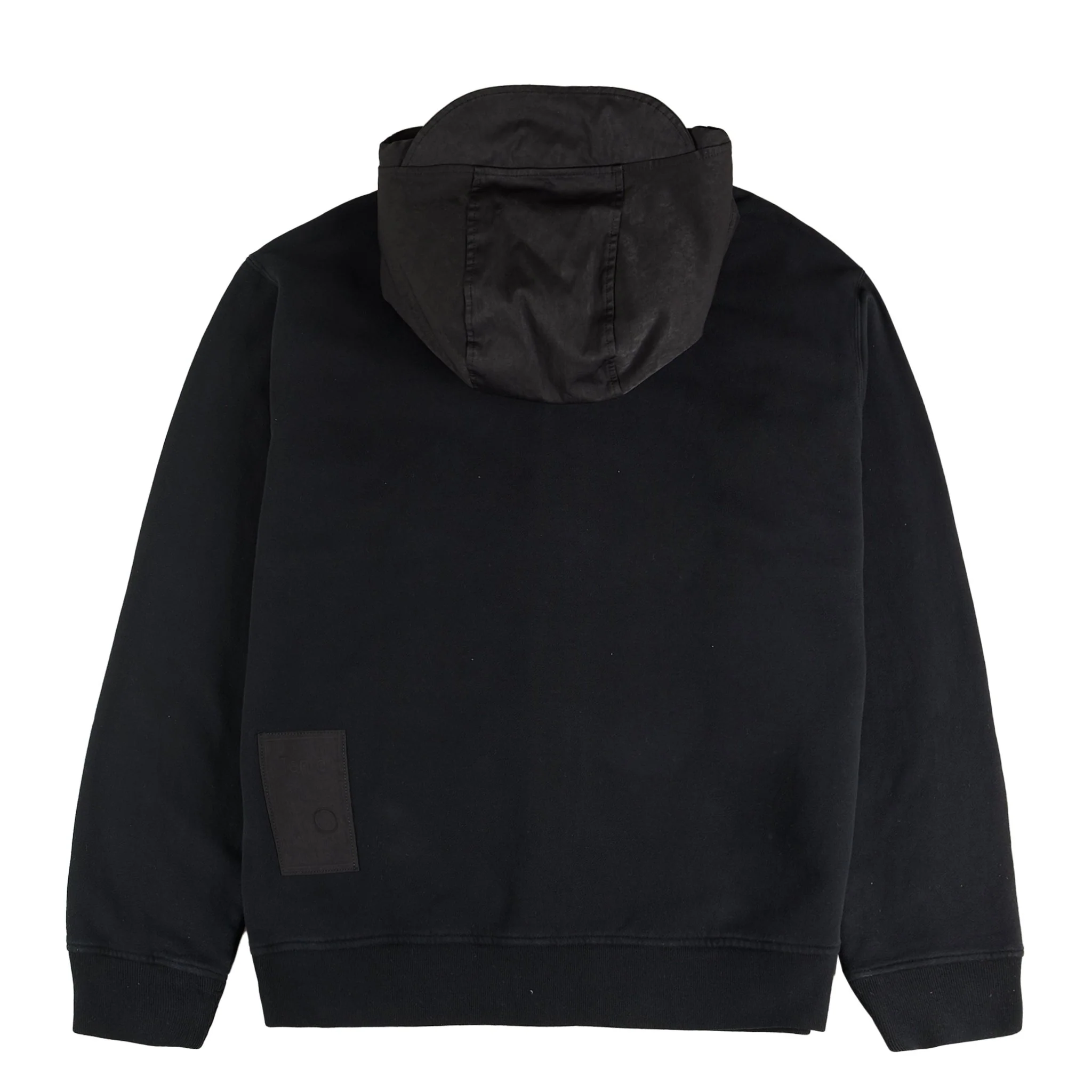 Ten C Open Hooded Sweatshirt Black - Image 2