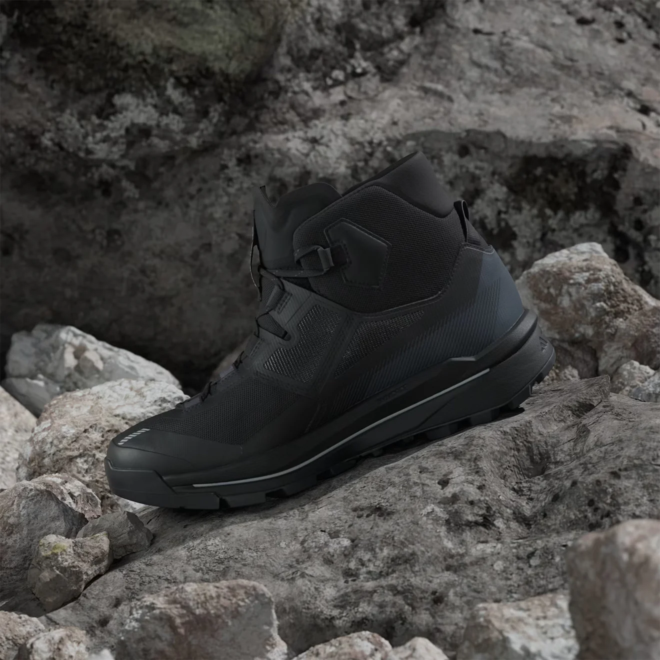 Adidas Terrex Skychaser Tech GORE-TEX Hiking Shoes Core Black / Grey - Image 2