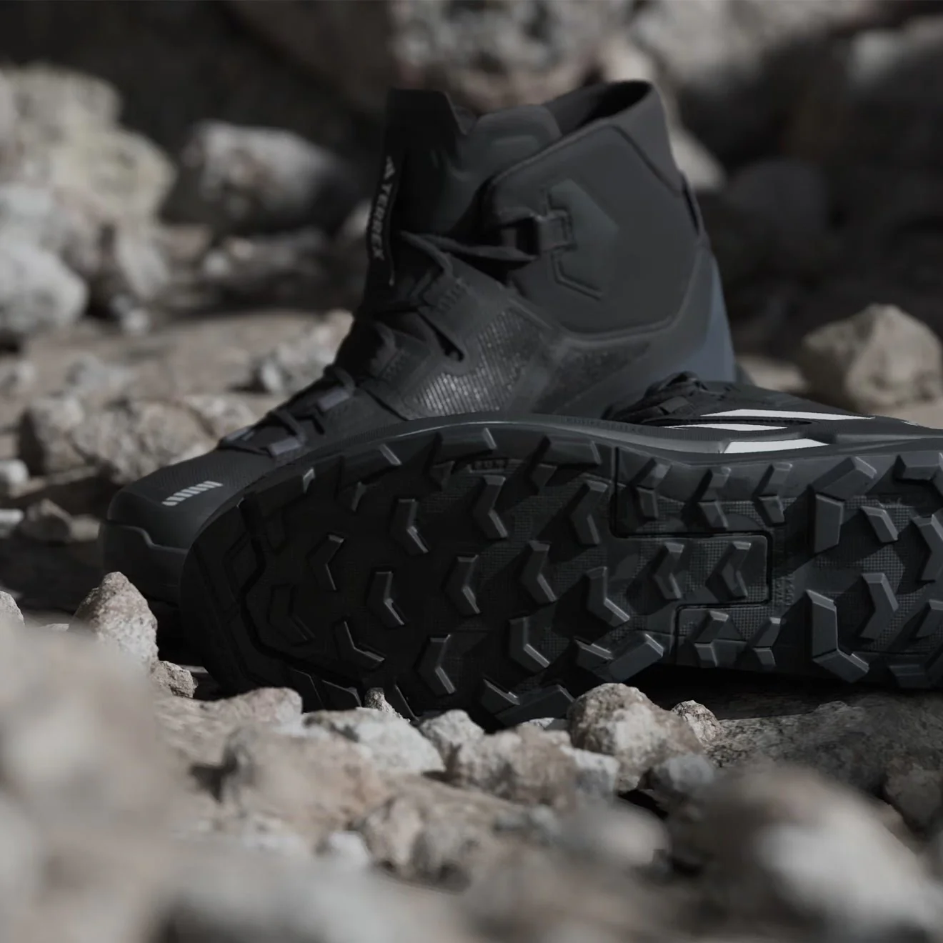 Adidas Terrex Skychaser Tech GORE-TEX Hiking Shoes Core Black / Grey - Image 6