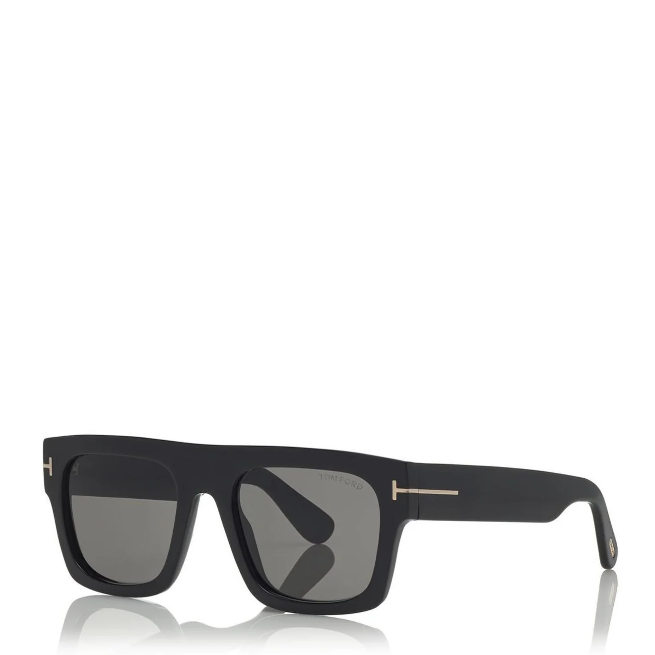 Tom Ford Fausto Sunglasses FT0711 01A 53 Black - Image 3