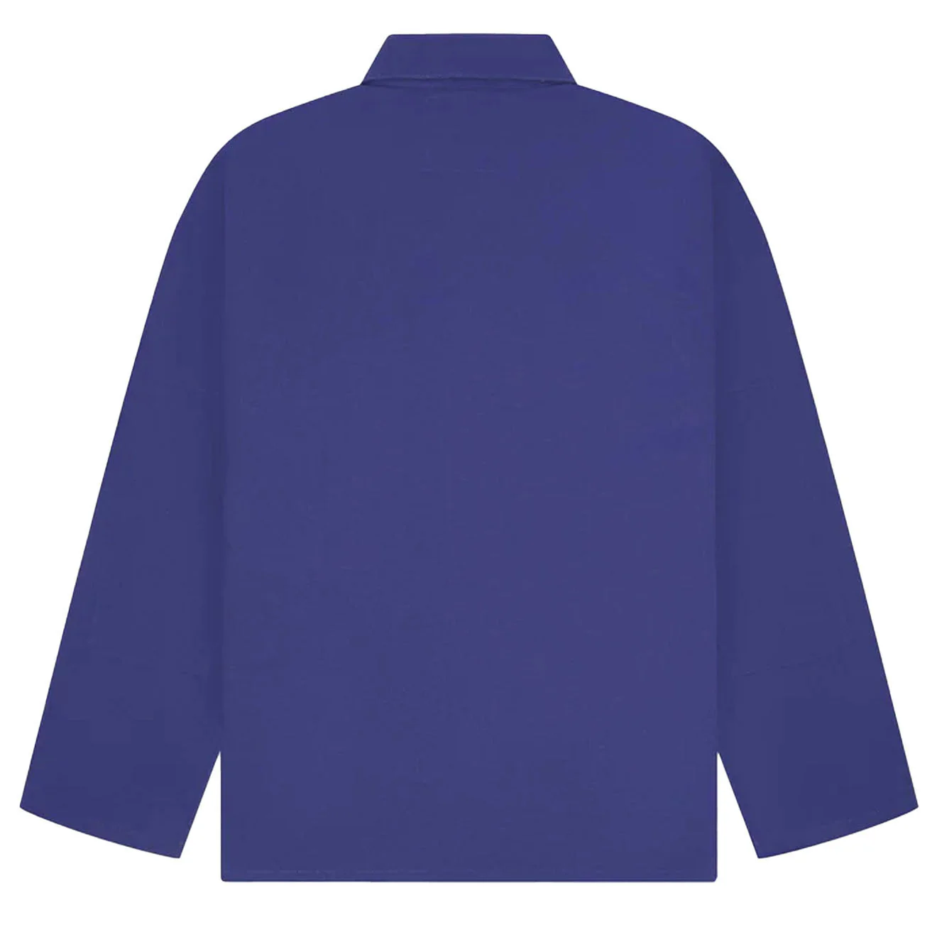 Uskees 3001 Buttoned Overshirt Ultra Blue - Image 2