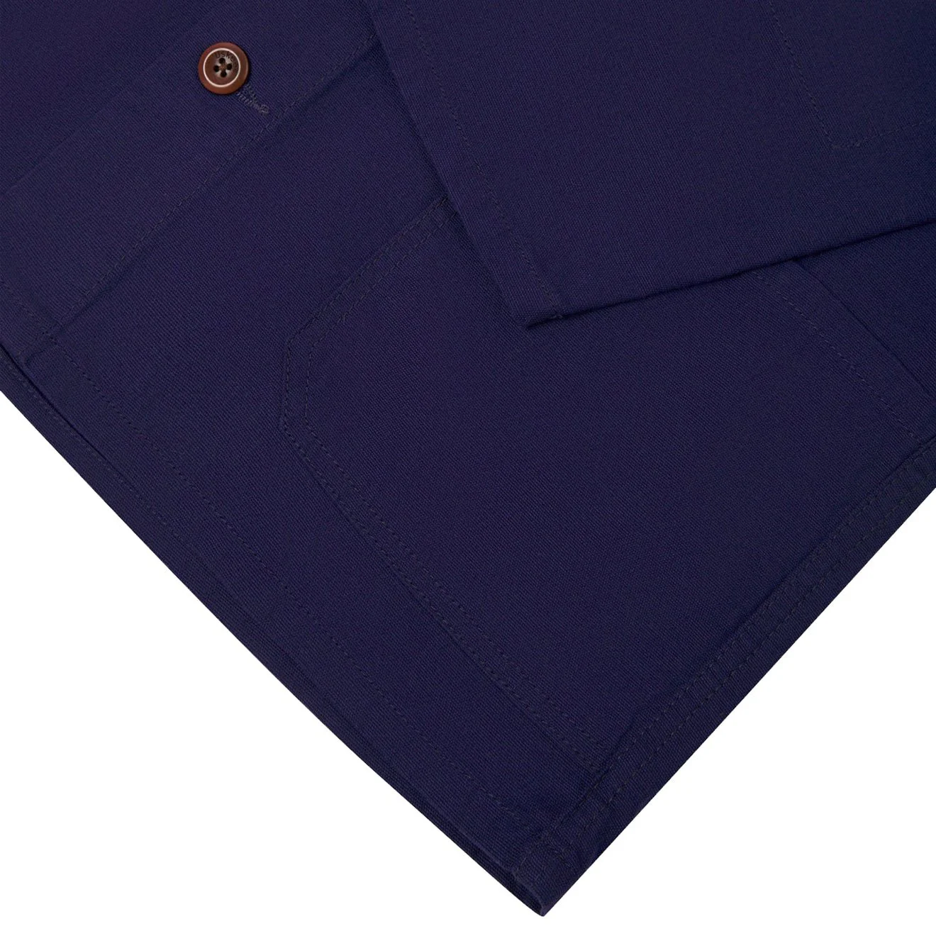 Uskees 3001 Overshirt Deep Indigo - Image 4