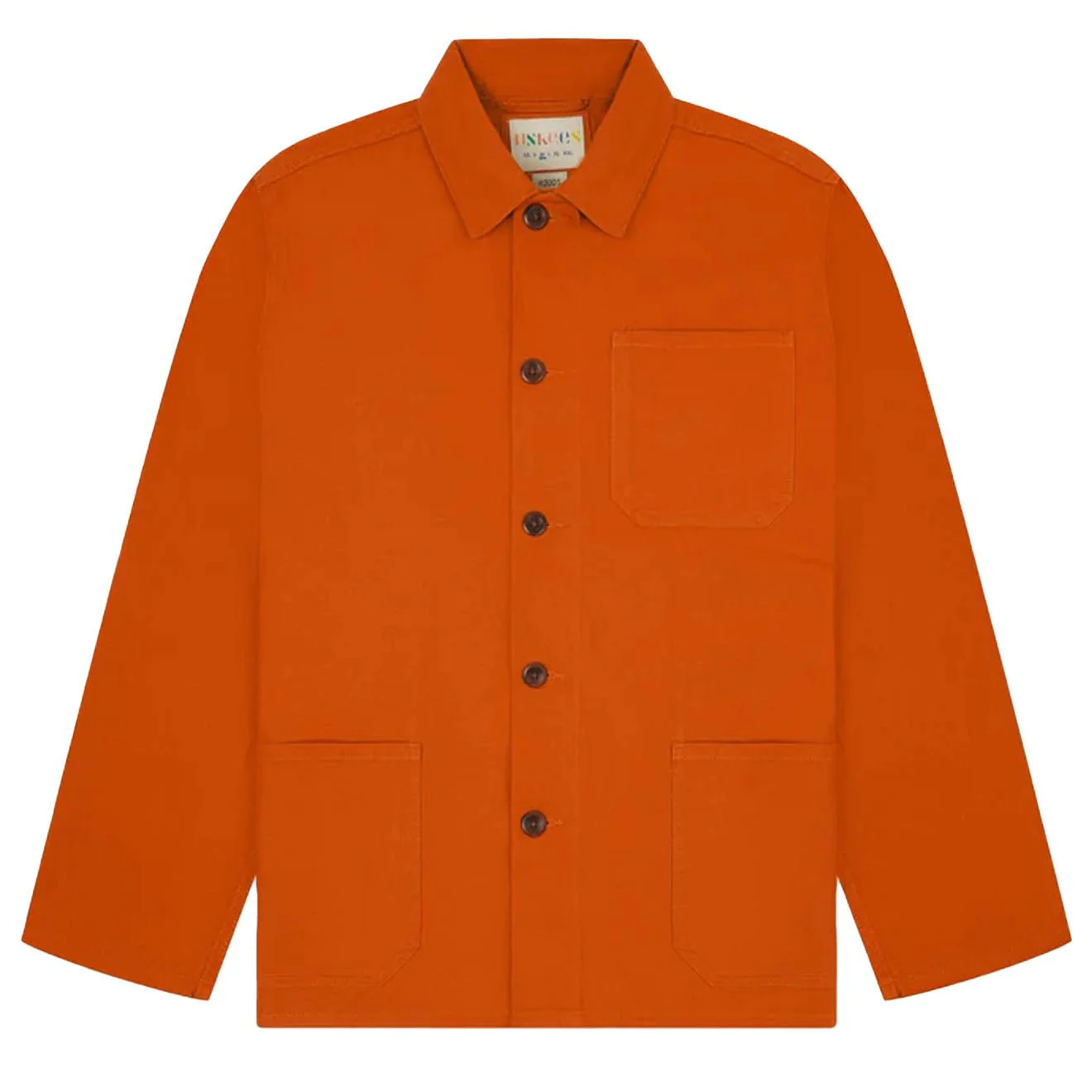 Uskees Buttoned Overshirt Gold
