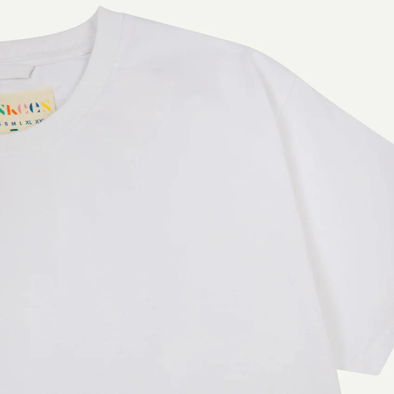 Uskees T-Shirt White - Image 3