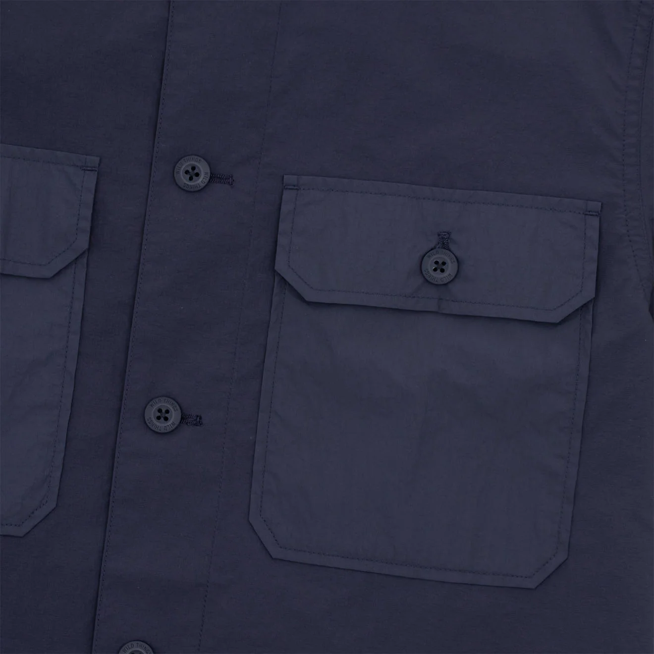 Wild Things Backstain Field Shirt Dark Navy - Image 3