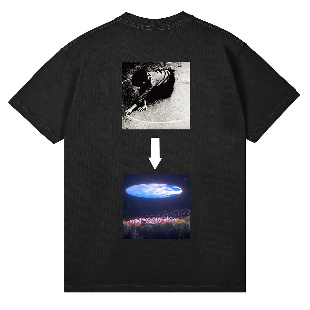 Woodensun Hole S/S Tee Black - Image 2