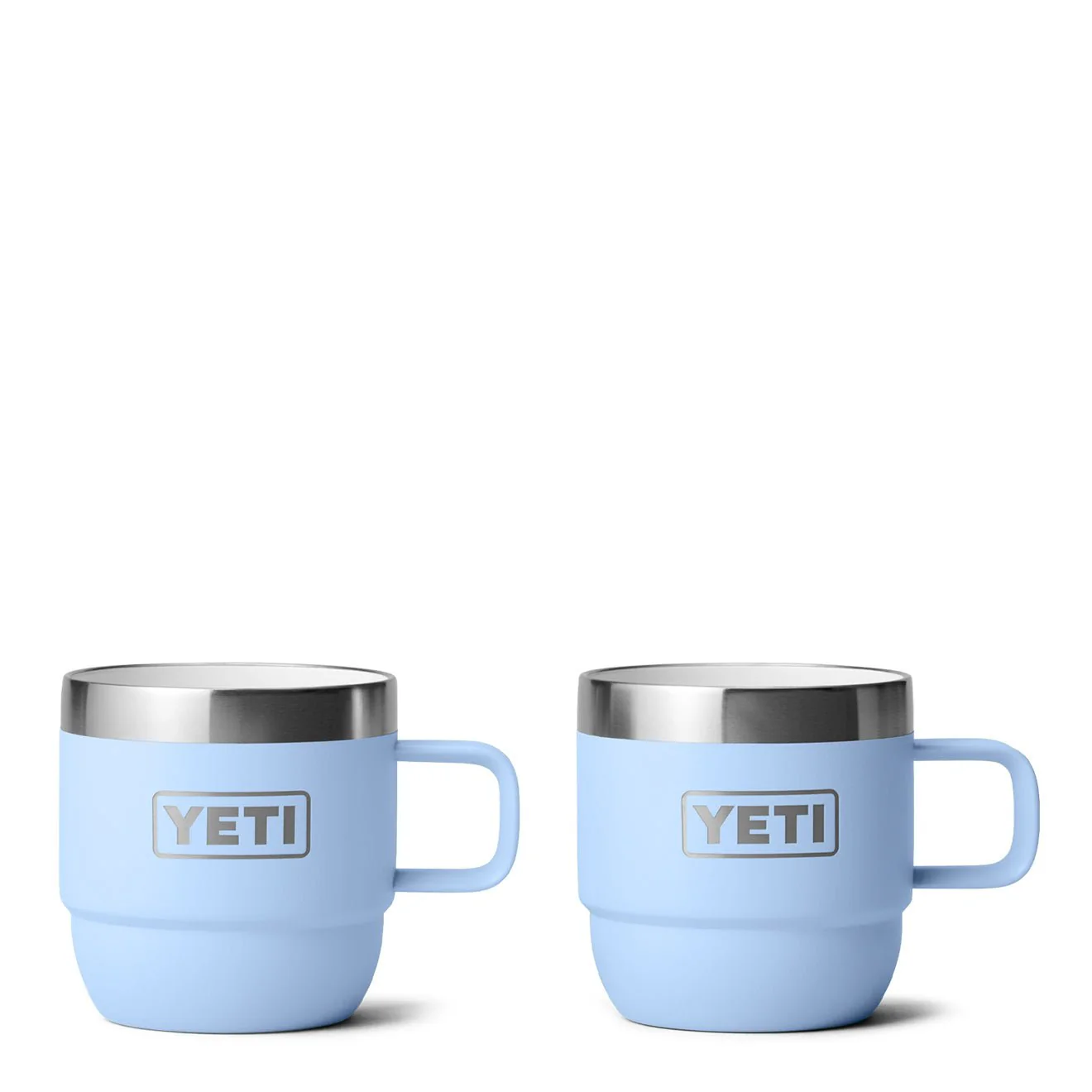 YETI Espresso Mug 2 Pack 6 oz Big Sky Blue