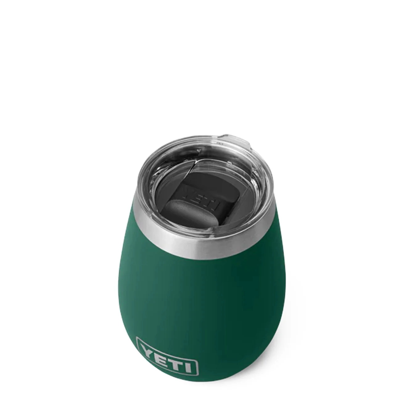 YETI Rambler 10oz Wine Tumbler MS Black Forest Green - Image 3