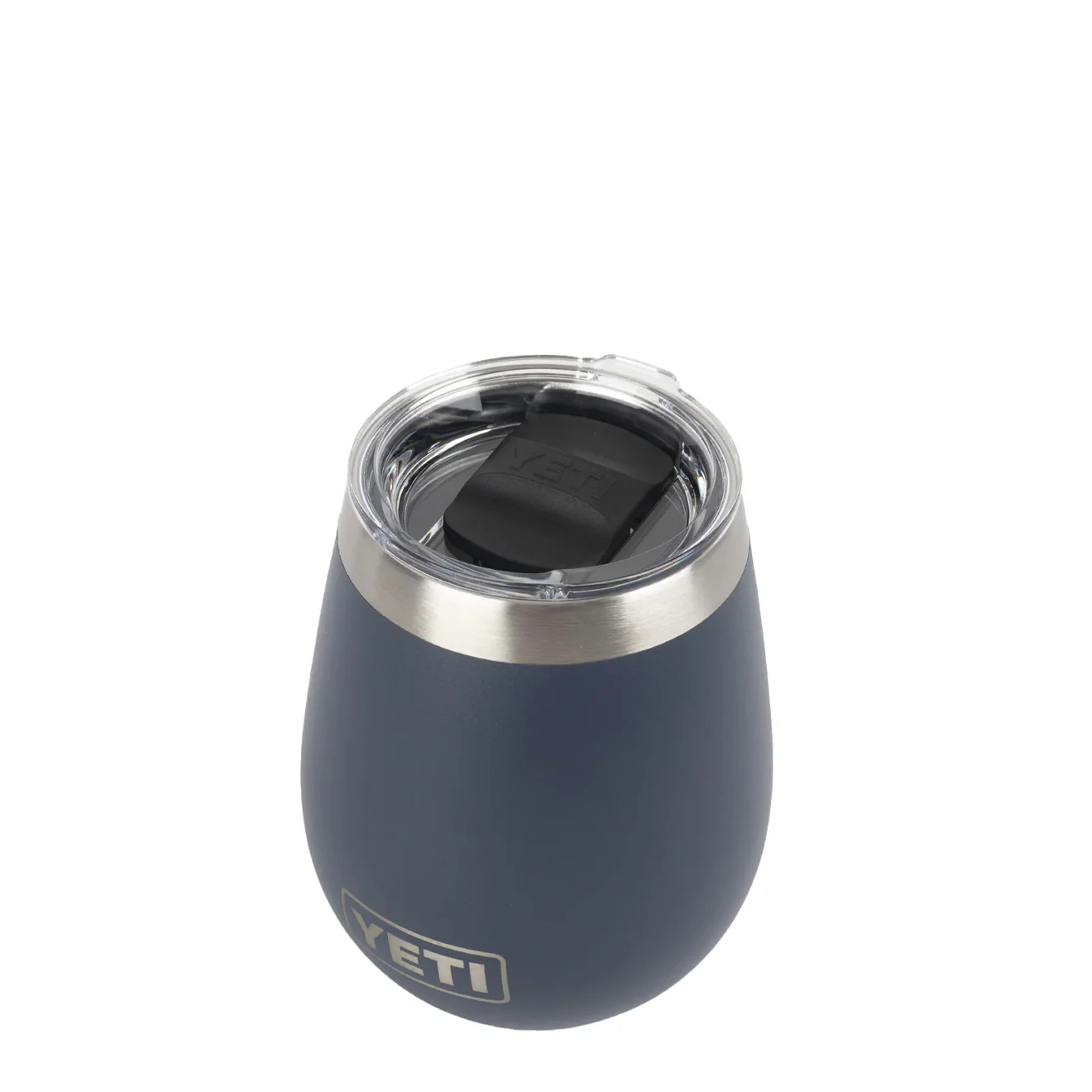 YETI Rambler 10oz Wine Tumbler MS Navy - Image 3