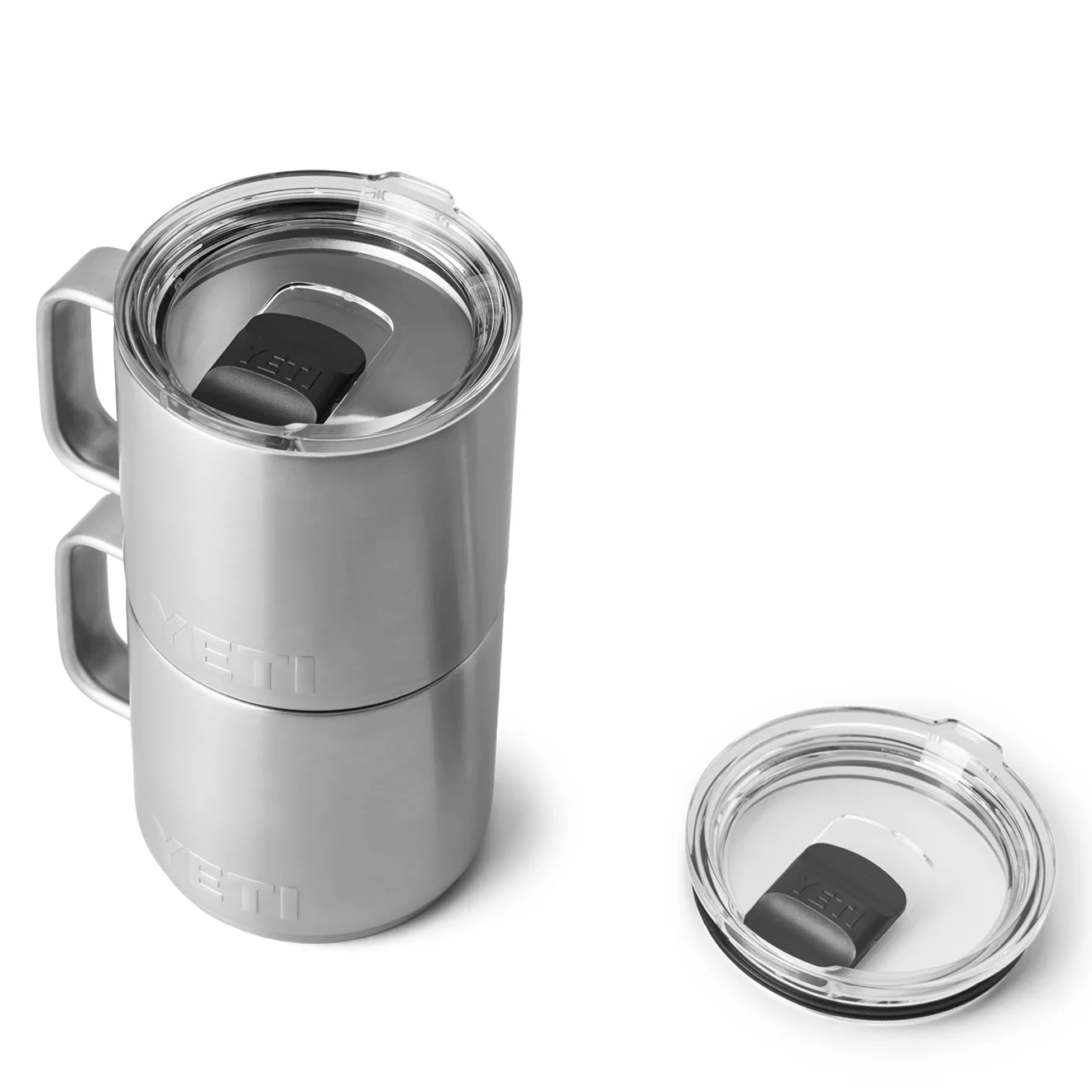 YETI Rambler 14oz Stackable Mug MS Stainless Steel - Image 5