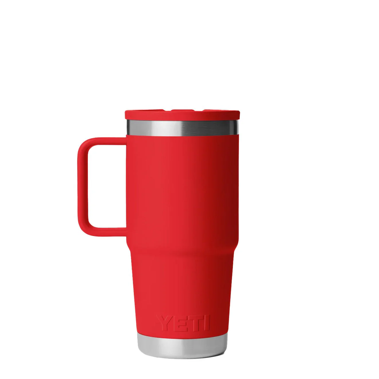 YETI  Rambler 20 Oz Travel Straw Mug Rescue Red - Image 2