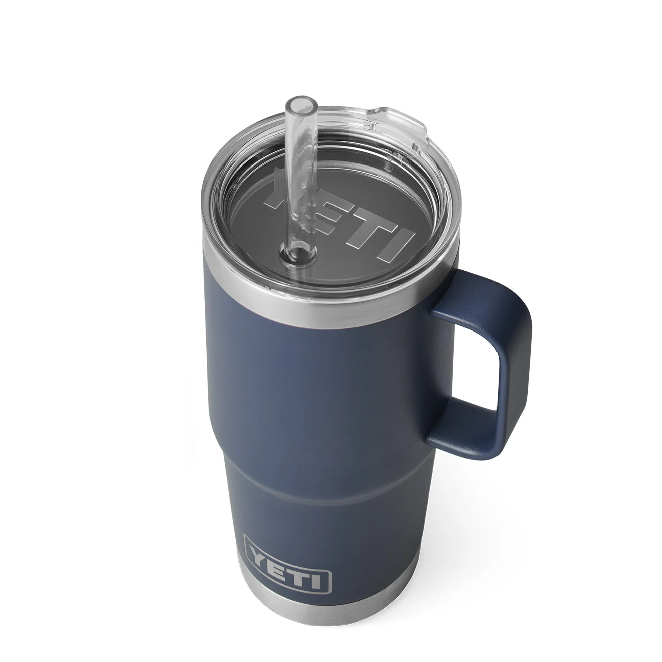 YETI Rambler 25oz Straw Mug Navy - Image 3