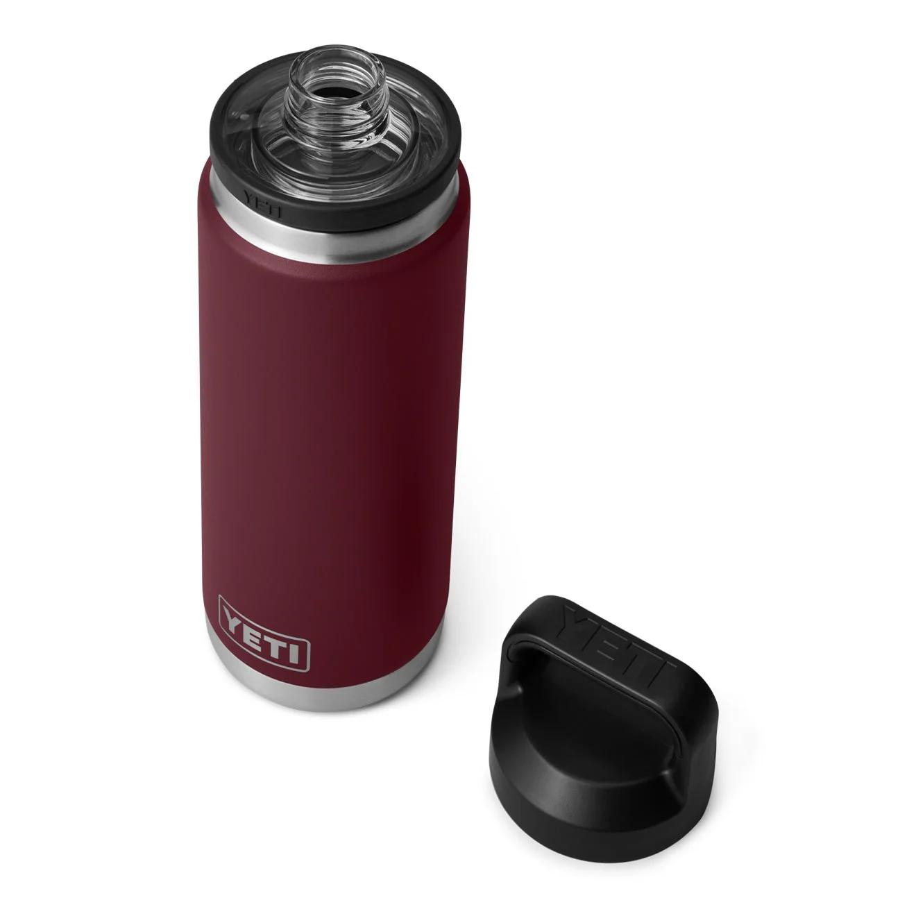YETI Rambler 26oz Bottle Chug  Wild Vine Red - Image 4