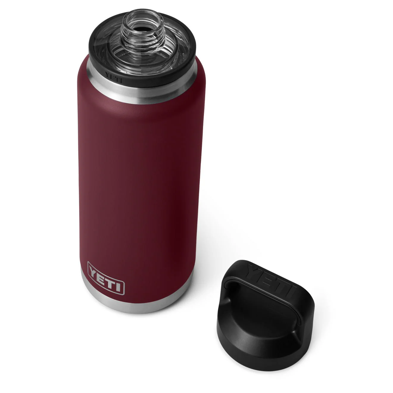 YETI Rambler 36oz Bottle Chug  Wild Vine Red - Image 4