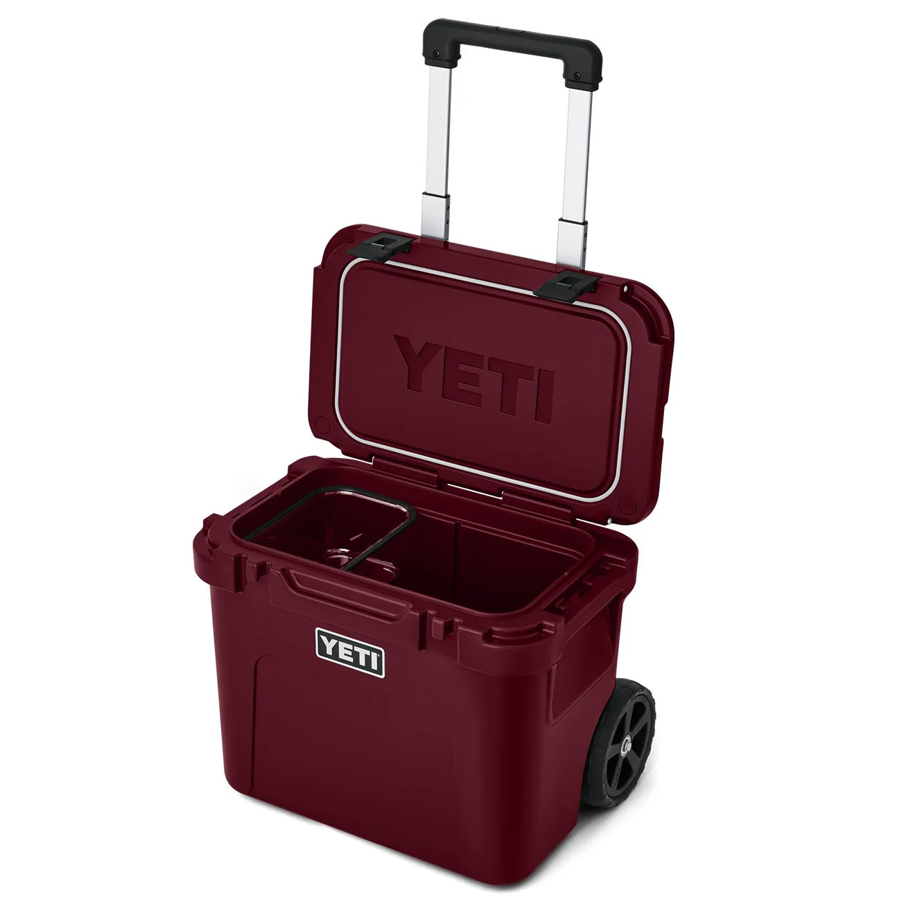 YETI Roadie 32 Wheeled Cool Box Wild Vine Red - Image 6